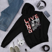 live long unisex hoodie